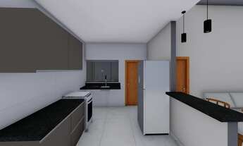 Imagem 2: Térrea para venda tem 82 m² 2/4 no Residencial Antônio Barbosa