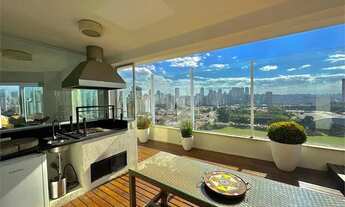 Imagem 2: Cobertura de 420 com vista 360 graus no Brooklin