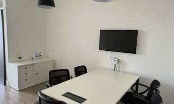 Imagem: Sala comercial toda mobiliada no Ed. Boulevard