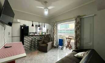 Imagem 2: Apartamento VISTA MAR com 1 dormitório à venda, 55 m² por R$ 375.000 - Caiçara - Praia Gra