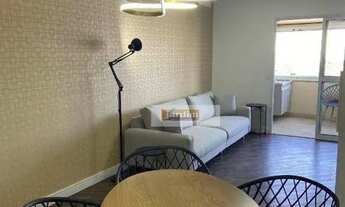 Imagem 4: Apartamento com 3 dormitórios para alugar, 87 m² por R$ 4.803,33/mês - Casa Branca - Santo