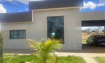 Imagem 4: Casa ponte alta norte, 3 quartos com suíte, toda na laje, lote 400m², precisando de pintur