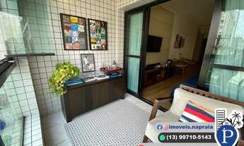 Imagem 3: Apartamento para venda possui 107 metros quadrados com 3 quartos em Campo Grande - Santos