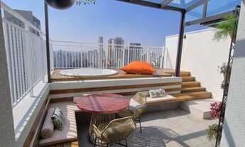 Imagem 2: Cobertura a venda possui 134 m² com 2 quartos 2 suítes 2 vagas no Brooklin Paulista - São