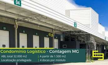 Imagem: Galpões logísticos em Contagem MG