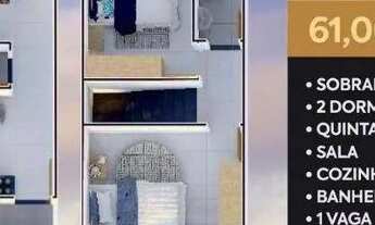 Imagem 2: Sobrado com 2 dormitórios à venda, 61 m² por R$ 260.000,00 - Jardim Imperador - Praia Gran