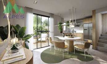 Imagem 2: Triplex com 3 dormitórios à venda, 158 m² por R$ 1.200.000 - Abranches - Curitiba/PR