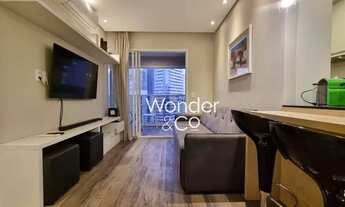 Imagem 2: Apartamento com 1 dormitório para alugar, 48 m² por R$ 5.000,00/mês - Brooklin - São Paulo