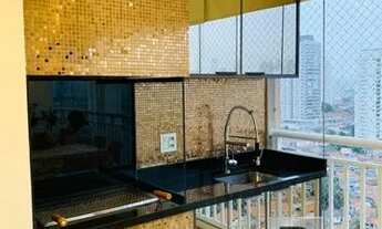 Imagem 2: Apartamento com varanda gourmet na mooca