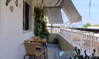 Imagem 2: Excelente apto, todo montado, c/varandão, 3qts(ste) e gar, em São Domingos