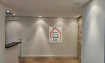 Imagem 3: Apartamento com 2 dormitórios para alugar, 50 m² por R$ 2.610,83/mês - Vila América - Sant