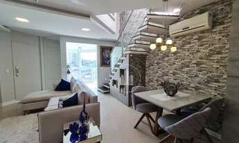 Imagem 3: Cobertura com 3 dormitórios à venda, 137 m² por R$ 1.175.000,00 - Abraão - Florianópolis/S