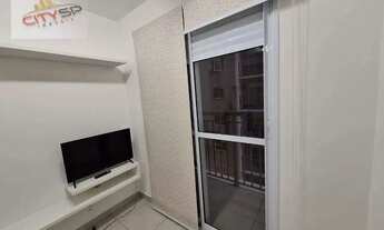 Imagem 4: Apartamento com 1 dormitório para alugar, 28 m² por R$ 3.202,01/mês - Chácara Santo Antôni