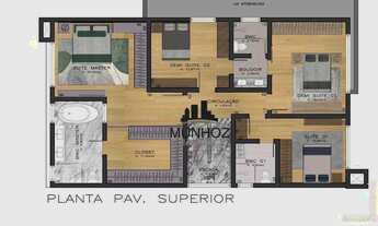 Imagem 7: Casa com 4 dormitórios à venda, 292 m² por R$ 3.580.000,00 - Santa Felicidade - Curitiba/P