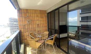 Imagem 5: Flat à venda com 02 quartos, mobiliado, vista mar, próximo Feirinha da Beira mar, Pão de a