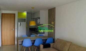 Imagem 3: Apartamento com 1 dormitório à venda, 57 m² por R$ 650.000,00 - Centro - Tamandaré/PE