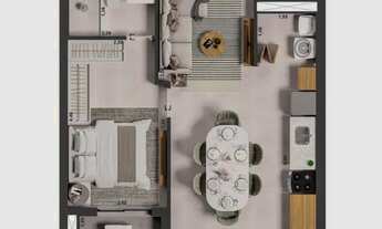 Imagem 5: Apartamentos de 01,02 e 03 dormitórios ao lado do Plaza Shopping