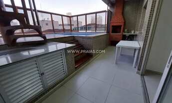 Imagem 2: Cobertura Triplex, 3 dormitórios, Vista para o Mar, Enseada, Guarujá