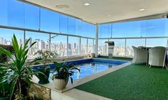 Imagem 7: Cobertura de altíssimo padrão no setor oeste com piscina aquecida e acabamento premium pré