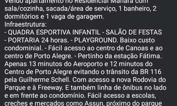 Imagem 4: Apartamento bairro Fátima canoas rs