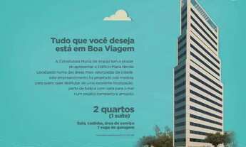 Imagem 6: Apto em Boa Viagem - 2 qts - Com Vista para o Mar - Melhor Trecho de banho de Boa Viagem