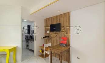 Imagem 3: Flat Tsue Bienal disponível locação com 26m², 1 dormitório e 1 vaga de garagem