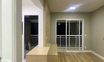 Imagem 4: Apartamento com 55 metros para alugar, varanda fantástica todo mobiliado pronto para mora