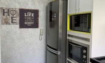 Imagem 2: Lindo apartamento com3 dormitórios sendo 1 suíte, todo mobiliado, cozinha completa com arm