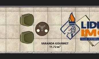 Imagem 7: Apartamento para Venda, 2 Quartos, Suíte, 2 Salas, 2 Banheiros, Vaga de Garagem, Área Tota