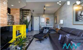 Imagem 3: Apto Loft Alphaville - Pé-direito Duplo - 65m2 - Venda Mobiliado!