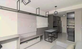 Imagem 6: Apartamento totalmente mobiliado com 1 dormitório e 1 vaga no bairro Menino Deus