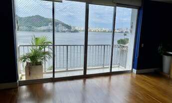 Imagem 2: No canteiro do Piraquê com vista total para Lagoa