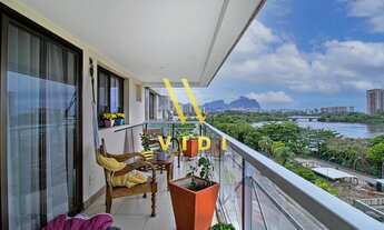 Imagem 2: Vista Mar e Lagoa Incrível !! Cobertura Duplex 4 quartos