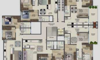 Imagem 2: APARTAMENTO PÉ NA AREIA - 100 METROS DA PRAIA DA PINHEIRA - AP819