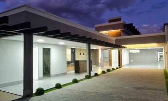 Imagem 5: Sensacional casa nova 3 suítes piscina churrasqueira L.400m2 fino acabamento