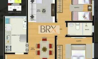 Imagem 2: Apartamento 2 Quartos com Varanda Prédio Individual - Barreiro