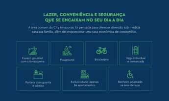 Imagem 4: Apartamentos CITY AMAZONAS DOCTOS GRÁTIS,2 quartos 1 vaga demarcada no bairro Madre Gertru