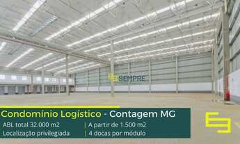 Imagem: Aluguel de galpões em Contagem MG