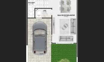 Imagem 2: Sobrado com 3 dormitórios à venda, 110 m² por R$ 649.000,00 - Uberaba - Curitiba/PR