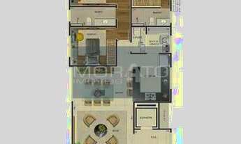 Imagem 3: Cobertura à venda, 3 quartos, 2 suítes, 3 vagas, Castelo - Belo Horizonte/MG