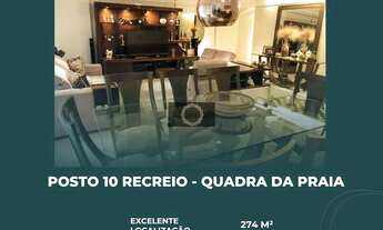 Imagem 3: Cobertura com 3 Quartos à venda, 274m² - quadra da praia do Recreio