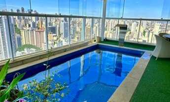 Imagem 3: Cobertura de altíssimo padrão no setor oeste com piscina aquecida e acabamento premium pré