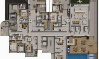 Imagem 2: Ilha de Maiorca Residence, apartamento em construção, bairro Vila Operária, Itajaí SC