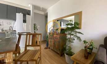 Imagem 6: Apartamento à venda em Santo André com 47m², 2 dormitórios, sala com varanda, cozinha, áre