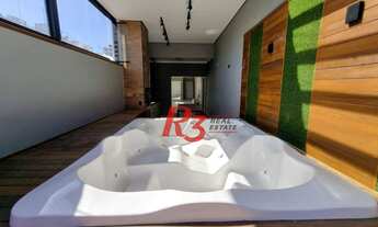 Imagem 5: Penthouse com 3 dormitórios à venda, 158 m² por R$ 1.810.000,00 - Pompéia - Santos/SP