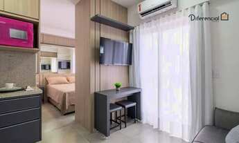 Imagem 2: Apartamento com 1 dormitório para alugar, 23 m² por R$ 3.216,73/mês - Água Verde - Curitib