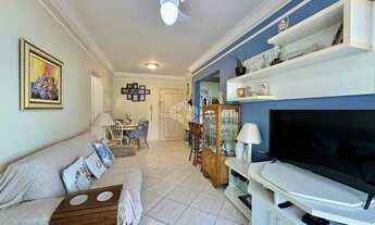 Imagem 7: Apartamento 1 dormitório, sacada, de frente, churrasqueira, box, no Bairro Zona Nova em Ca