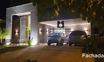 Imagem 2: Sobrado 4 Suítes + Escritório + Home Cinema - 322,00m2- Condomínio Mirante do Lago