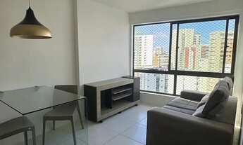 Imagem 2: ALUGO LINDO APTO 43m2 SEMI MOBILIADO, COM VISTA MAR EM BOA VIAGEM