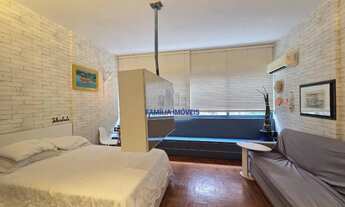 Imagem 5: Apartamento kitnet à venda mobiliado 1 quadra da praia 1 vaga